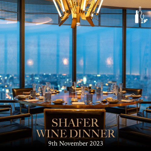 Shafer | Wine Dinner | Bull & Bear | Waldorf Astoria Bangkok | American wine | Wine | UFWS | Universal Fine Wine & Spirits