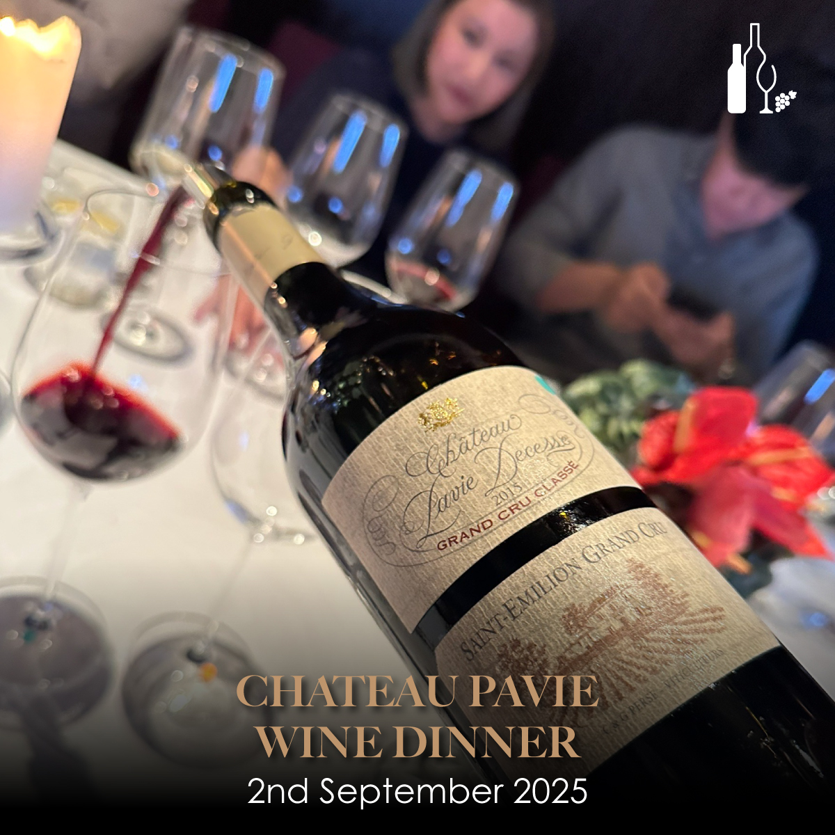 Chateau Pavie | Wine Dinner | Wine | Universal Fine Wine and Spirits